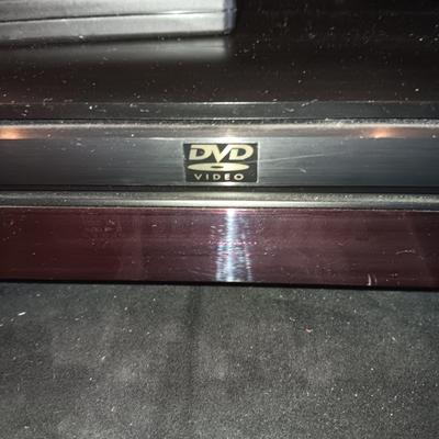 PANASONIC DVD PLAYER WITH REMOTE AND A MOVIE