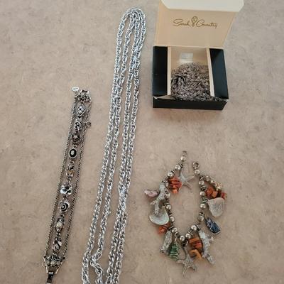 JUDY LEE BRACELET, SARAH COV NECKLACE AND MORE