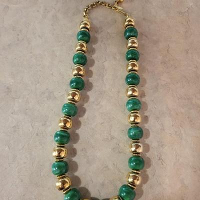 FABRINI NECKLACE AND TRIFARI NECKLACE