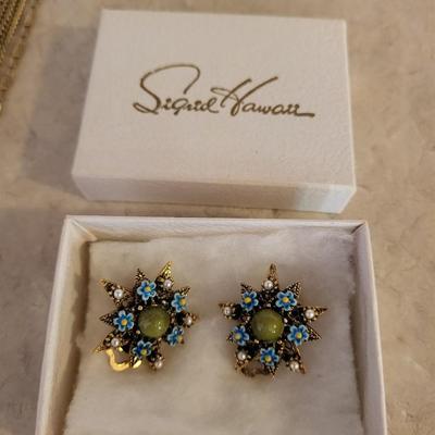 SARAH COV NECKLACE, SIGRID EARRINGS AND PRIMO NECKLACE