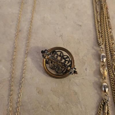 SARAH COV NECKLACE, SIGRID EARRINGS AND PRIMO NECKLACE