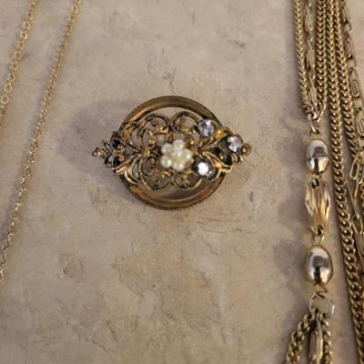 SARAH COV NECKLACE, SIGRID EARRINGS AND PRIMO NECKLACE