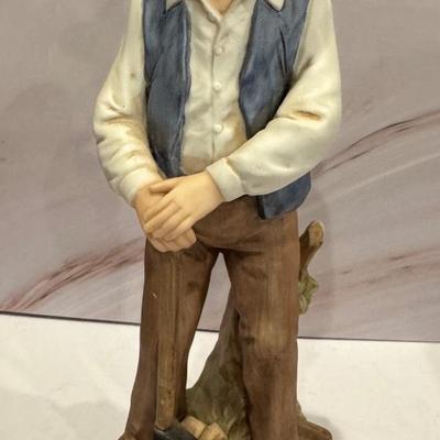 Lot of 3 Homco Porcelain Figurines.