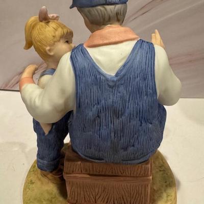 Lot of 3 Homco Porcelain Figurines.