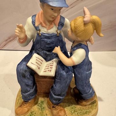 Lot of 3 Homco Porcelain Figurines.