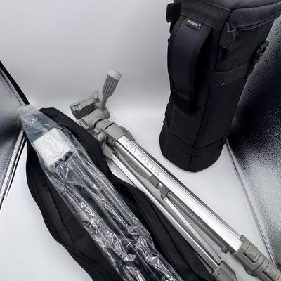Photographer’s Assistant -Tripod & Camera Bag Bundle