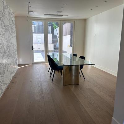 Sale Photo Thumbnail #39: Large glass table