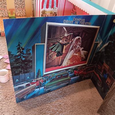 BARBIE GOES TO COLLEGE VINTAGE PLAY SET
