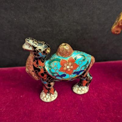 Vintage Chinese Cloisonne Animals #53