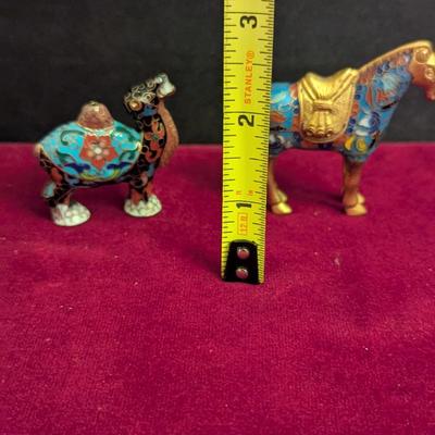 Vintage Chinese Cloisonne Animals #53