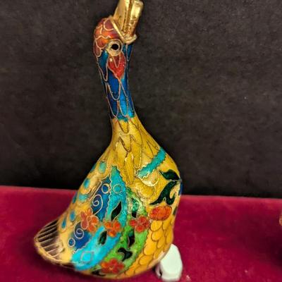 Vintage Chinese Cloisonne Animals #53