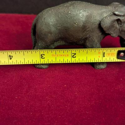 Vintage Cast Iron Elephant #55