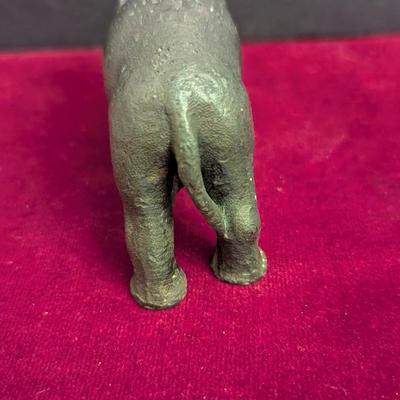 Vintage Cast Iron Elephant #55