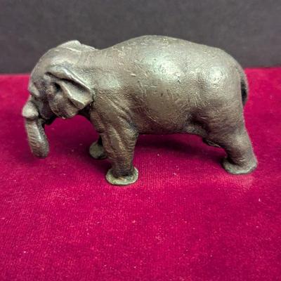 Vintage Cast Iron Elephant #55