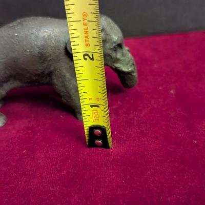 Vintage Cast Iron Elephant #55