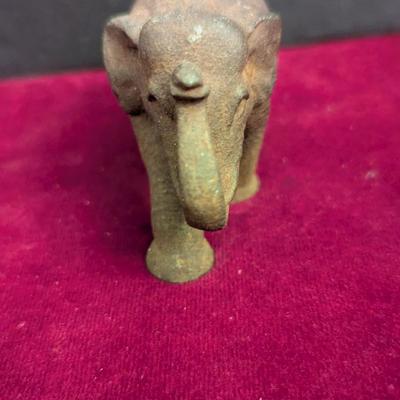 Vintage Cast Iron Elephant #56