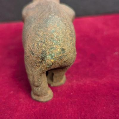 Vintage Cast Iron Elephant #56