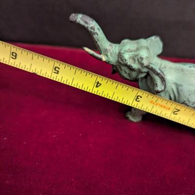 Vintage Cast Iron Elephant #57