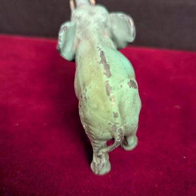 Vintage Cast Iron Elephant #57