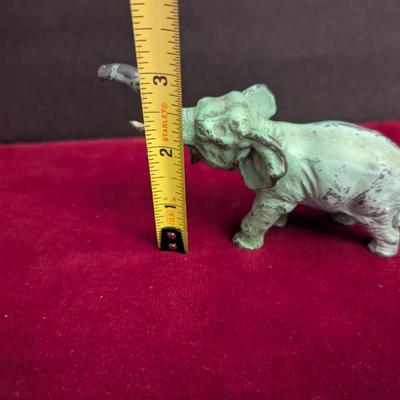 Vintage Cast Iron Elephant #57