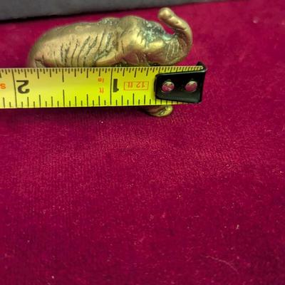 Vintage Brass Elephants #58