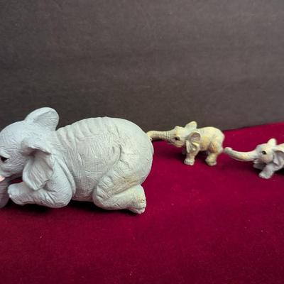 Family Of Grey Elephants #63
