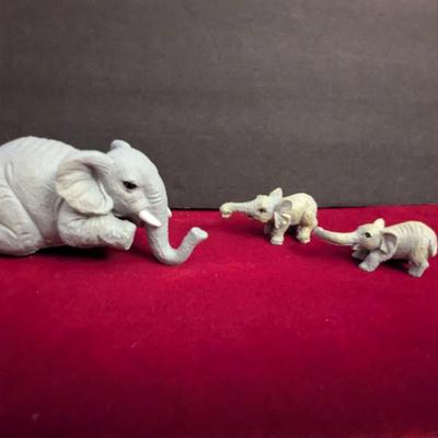 Family Of Grey Elephants #63