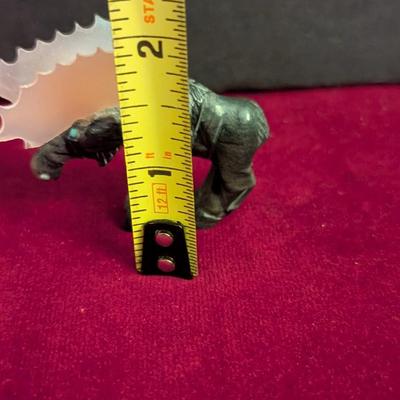 Hand Carved Moose Statue Signed #66