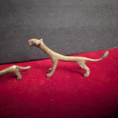 Brass Cheetah Figurines #67