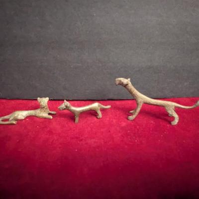 Brass Cheetah Figurines #67