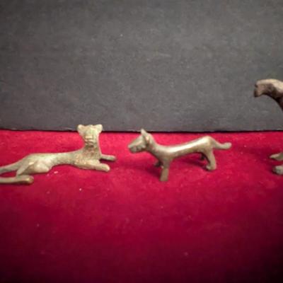 Brass Cheetah Figurines #67