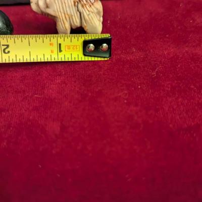 Hand Carved Bear Figurines #71