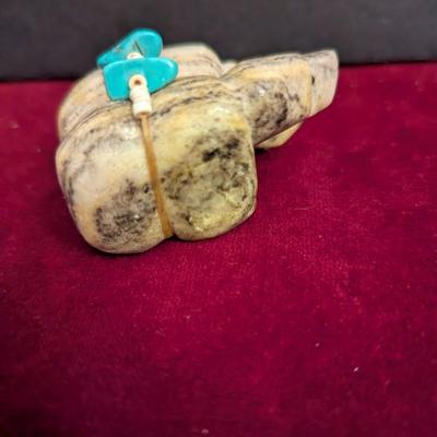 Native American Zuni Marble Bears #73