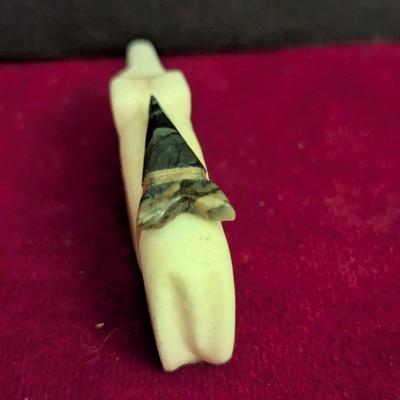 Native American Brian Leonard Zuni Alabaster Bear #73