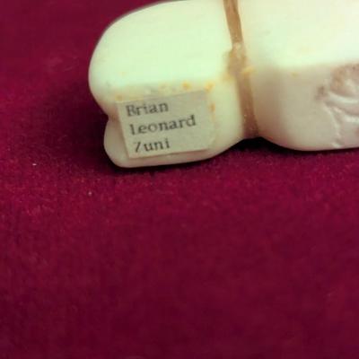Native American Brian Leonard Zuni Alabaster Bear #73