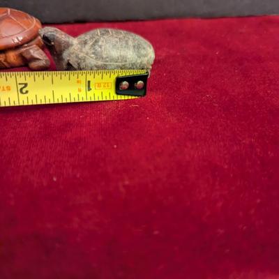 Stone Carved Turtle Figures #83