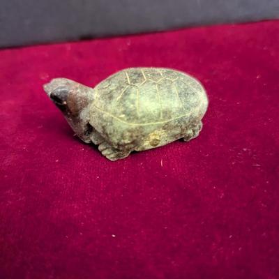 Stone Carved Turtle Figures #83