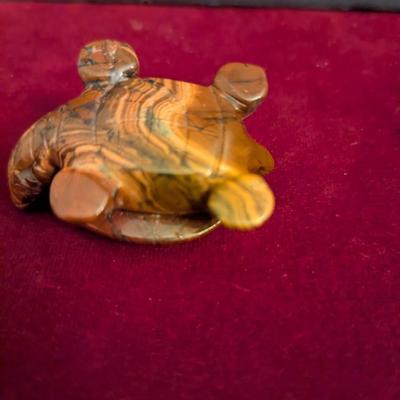Stone Carved Turtle Figures #83