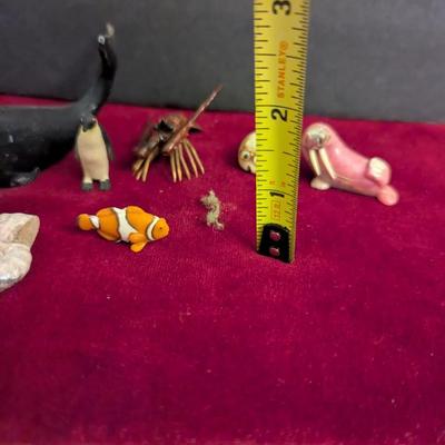 Collection Of Sea Life Animal Figurines #84