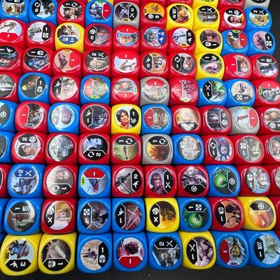 Star Wars Destiny - Dice Lot Of 130, Mixed Assortment Of Dice