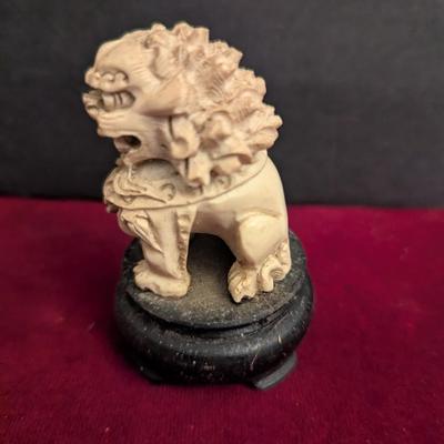 Antique Fu Dog Figures #90