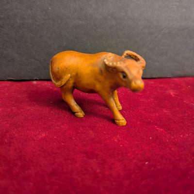 Signed Hand Carved Boxwood Netsuke Zodiac Animal #96