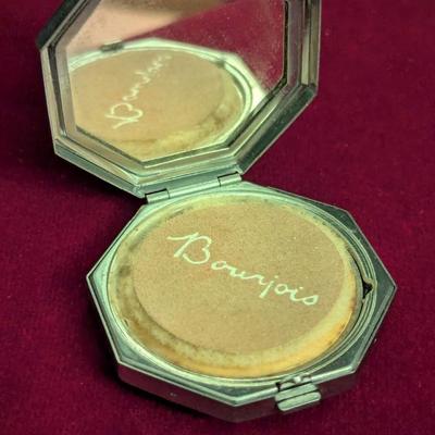 Vintage 1930's Bourjois Compact Art Deco #105
