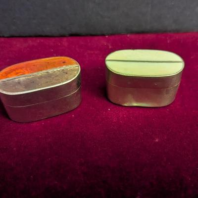 Vintage Tin Pill Boxes #108