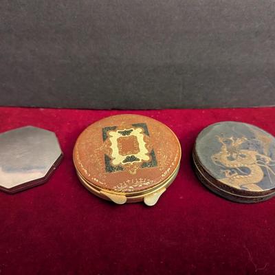 Asian Style Compacts & Pill Box #111