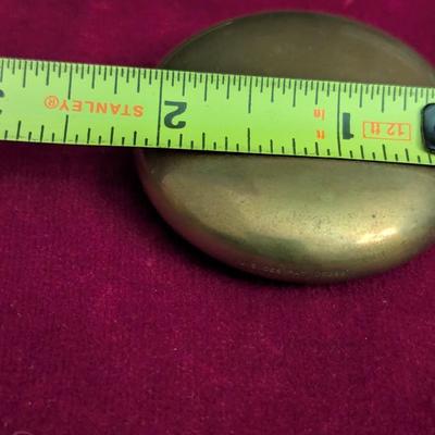 Vintage Brass Perfume Bottles #113