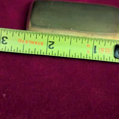 Vintage Brass Perfume Bottles #113