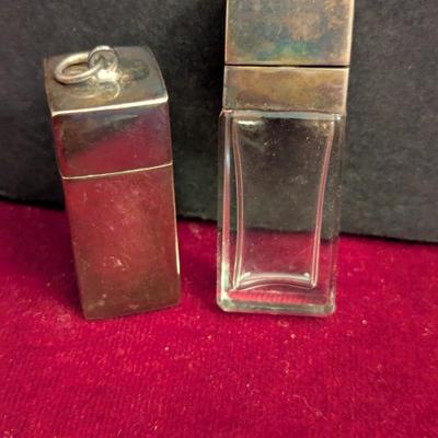 Vintage Silver Cosmetic Sterling Handle On Pencil Items #116