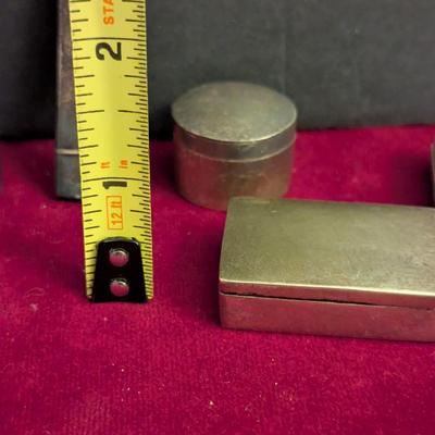 Vintage Silver Cosmetic Sterling Handle On Pencil Items #116