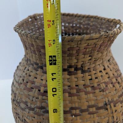Cherokee River Cane Burden Basket